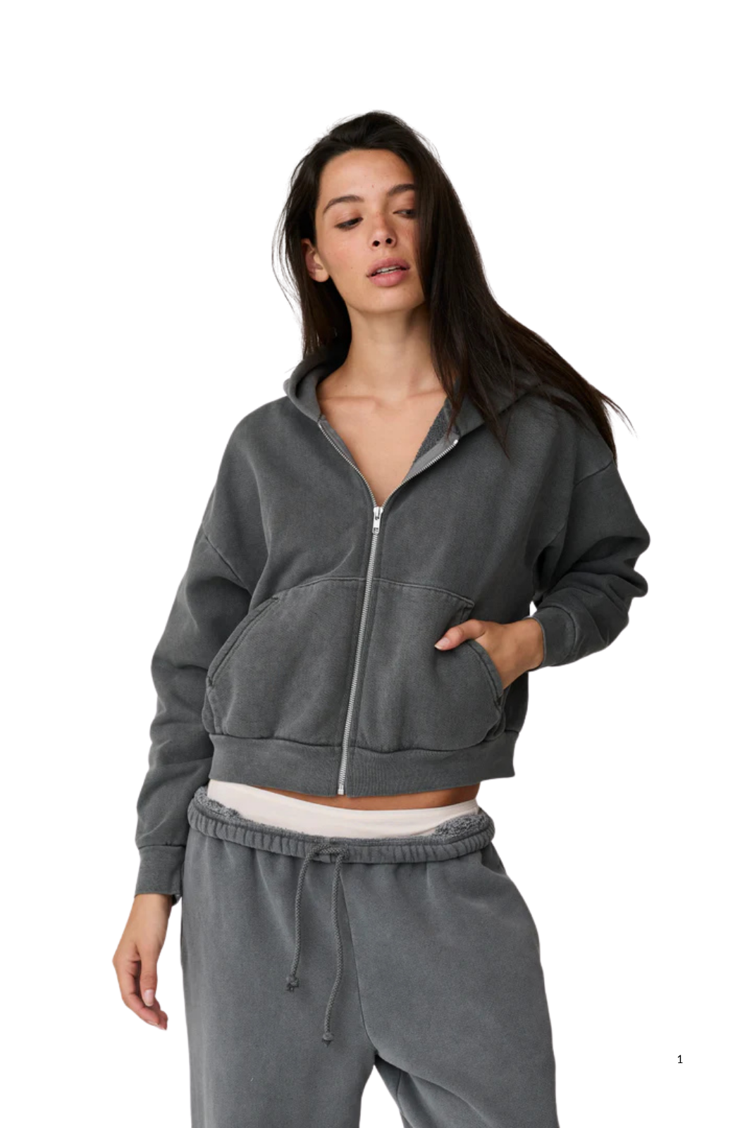 Rosie Zip Hoodie - Solid – O2 Life